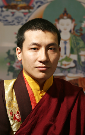 H.H. 17th Karmapa Trinley Thaye Dorje - pictured in London